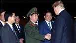 Chùm ảnh: Tổng thống Mỹ Donald Trump di chuyển về khách sạn Marriott JW, Hà Nội