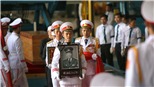 Chùm ảnh: Lễ đưa tang nguyên Chủ tịch nước, Đại tướng Lê Đức Anh tại TP Hồ Chí Minh
