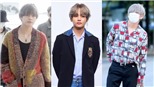 Thời trang như V BTS: Tung tăng diện váy đỏ của chị em lên sàn diễn