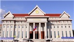 Chính thức nghiệm thu hoàn thành Nhà Quốc hội mới của Lào 