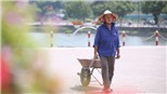 Công nhân 'phơi mình' dưới nắng 37 độ C, phố đi bộ Trịnh Công Sơn cận ngày khai trương