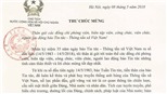 Báo Tin tức đón nhận Thư chúc mừng của Chủ tịch nước nhân dịp tròn 35 tuổi