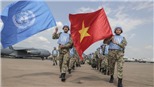 Hình ảnh đầu tiên của chiến sĩ Việt Nam trong lực lượng gìn giữ hòa bình của LHQ tại Nam Sudan