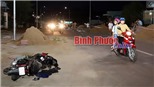 Hai xe máy tông trực diện, một người chết, 2 người bị thương