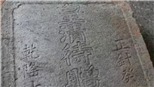 Phát hiện bia mộ thời nhà Đường Trung Quốc