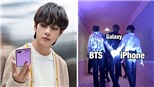 BTS bất ngờ vướng 'tình tay ba' hài hước với... Samsung và iPhone