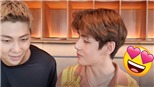 V BTS 'quẩy' hết mình với khách mời đặc biệt trên VLive