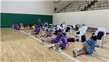 Tuyển Futsal Việt Nam làm quen sân thi đấu