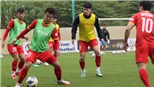 Hoàng Đức trở lại tập luyện cùng tuyển Việt Nam