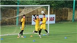 U22 Việt Nam tập nhẹ, sẵn sàng cho trận đấu nội bộ