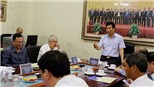 Bộ trưởng Bộ VH, TT&DL làm việc với VFF và HLV trưởng các ĐTQG