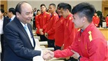 Thủ tướng Nguyễn Xuân Phúc động viên ĐTQG Việt Nam trong ngày Quốc khánh 2/9