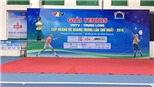 Nghệ An: Bế mạc Giải Quần vợt VRTV - Trung Long tranh Cúp Hoàng đế Quang Trung