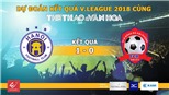Kết quả dự đoán có thưởng trận Hà Nội – Hải Phòng