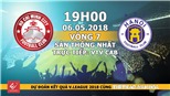 Dự đoán có thưởng V-League 2018: Trận TP Hồ Chí Minh - Hà Nội