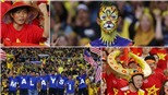 Mũ cối, sừng trâu Việt Nam lọt Top những màn hóa trang chất nhất AFF Cup 2018