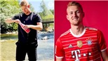 De Ligt hôn say đắm bạn gái trong ngày ra mắt Bayern Munich 