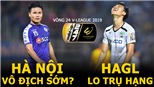 V League: HAGL lo trụ hạng trước Hải Phòng (Trực tiếp VTV6, BĐTV)