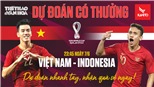 Dự đoán Vòng loại World Cup 2022: Trận  Việt Nam vs Indonesia