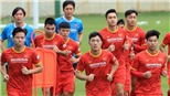 Bóng đá Việt Nam hôm nay: Đội tuyển Việt Nam đẩy cao khối lượng vận động