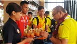 U23 Việt Nam nhận quà 'đặc biệt' từ quê nhà