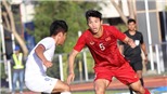 Văn Hậu mất oan bàn thắng đẹp mắt vào lưới U22 Lào