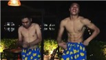 Tiến Dũng khoe 'body 6 múi', Tuấn Anh tự nhận đang thất nghiệp