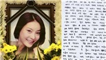 Thư tuyệt mệnh của Jang Ja Yeon là giả, có khả năng đây không phải vụ tự sát