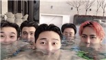 Chết cười: Hội bạn thân nổi tiếng của V xấu hổ hết sức khi đi quảng bá album mới của BTS