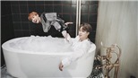 Jimin BTS cố kìm nước mắt khi nhận món quà siêu quen thuộc từ J-Hope
