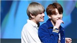 Fan bấn loạn với khoảnh khắc V dung dăng nắm tay Jungkook BTS kéo đi