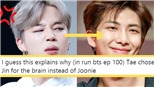 Jimin BTS bàng hoàng trước câu hỏi IQ ‘vô cực’ của RM