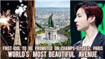 Jungkook BTS bừng sáng trên ‘đại lộ đẹp nhất thế giới’ Champs-Elysees