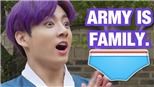 Những lần BTS vui quá đà về… ‘đồ nhỏ’
