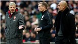 Wenger cãi nhau kịch liệt với Guardiola giữa trận Chung kết cúp Liên đoàn