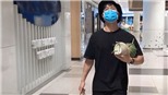 Công Phượng đảm đang đi mua sắm cùng vợ