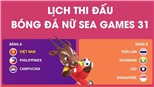 Lịch thi đấu bóng đá nữ SEA Games 31 – Lịch thi đấu nữ Việt Nam