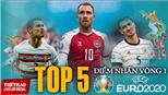 5 điểm nhấn đáng chú ý nhất của lượt đấu đầu tiên Euro 2020