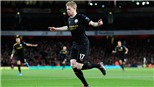 Arsenal 0-3 Man City: De Bruyne tỏa sáng, Man City nhấn chìm Arsenal ngay tại Emirates