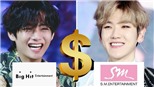 Top công ty giải trí Hàn ăn nên làm ra nhất 2020: BigHit kiếm bộn tiền nhờ BTS, TXT