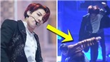 Jungkook BTS thực hiện cú nhảy nguy hiểm trên sân khấu, khiến fan 'hết hồn' khi nhận ra
