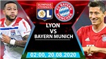 Cập nhật trực tiếp bóng đá bán kết cúp C1: Lyon vs Bayern Munich. K+, K+PM trực tiếp
