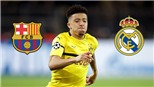 MU coi chừng: Real Madrid và Barcelona nhắm Sancho vào mùa Hè 2021