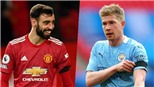 Bruno Fernandes sánh vai cùng De Bruyne trong đội hình tiêu biểu Ngoại hạng Anh