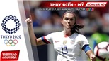 Kèo nhà cái. Soi kèo bóng đá nữ Thụy Điển vs Mỹ. VTV3 trực tiếp Olympic 2021