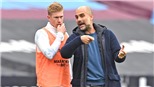 Đội hình dự kiến Man City vs Norwich: De Bruyne chấn thương, Pep lại đau đầu