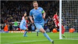 Man City 1-0 Atletico Madrid: De Bruyne giúp Man City chiếm lợi thế