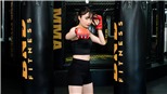 Hoàng Thị Loan mạnh mẽ và quyến rũ với loạt ảnh tập boxing