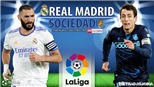 Soi kèo nhà cái Real Madrid vs Sociedad. Nhận định, dự đoán bóng đá La Liga (3h00, 6/3)