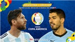 Kèo nhà cái Argentina vs Uruguay. Soi kèo bóng đá Copa America 2021. Trực tiếp BĐTV